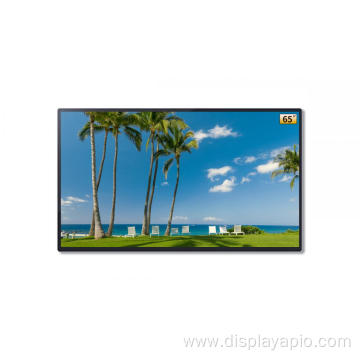 75" wall mounted touch screen digital advertising displays